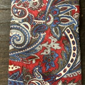 Vintage Graham & Lockwood Silk Paisley Tie Made in England